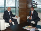 Vali Yüksel'den Atso'ya Veda Ziyareti