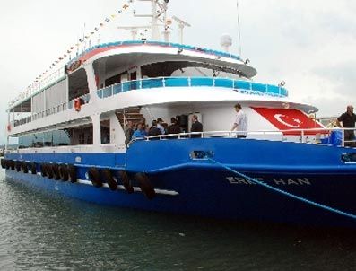 BURGAZADA - 'Erke han' yolcu gemisi hizmete girdi