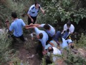 Falezlerden Düşen Şahıs Hastaneye Kaldırıldı