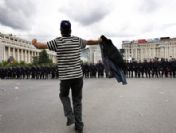 Romanıa Unıted Trade Unıon Protest