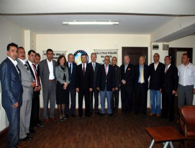 ŞEHMUS YALÇıN - Ak Parti İzmir İl Başkanı Ömür Kabak Anadolu Birliğiyle Biraraya Geldi