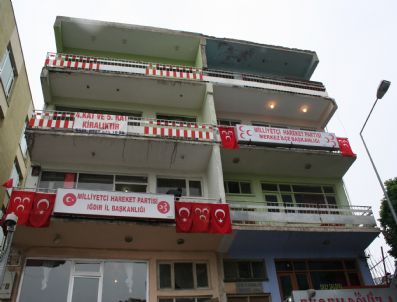 ABBAS BOZYEL - Mhp Iğdır Merkez İlçe Binası Törenle Açıldı