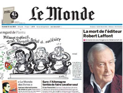 Fransa'dan skandal niteliğinde karikatür