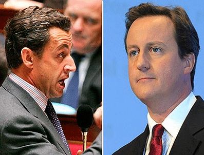 ELYSEE SARAYı - İngiltere'nin yeni Başbakanı Cameron, Sarkozy ile görüştü