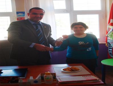 SELIM PALAMUT - Kaymakam Palamut Engelli Öğrencileri Ziyaret Etti