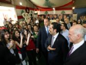 Lebanon Greek Prıme Mınsıter Papandreou Vısıts