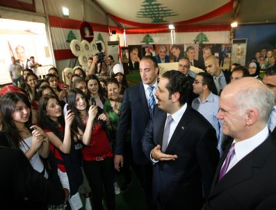 Lebanon Greek Prıme Mınsıter Papandreou Vısıts