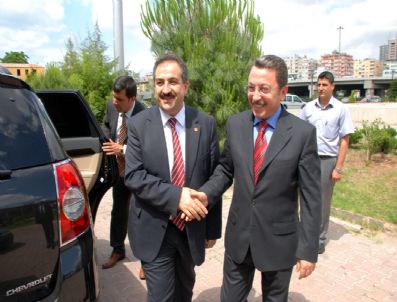 RECAI AKYEL - Sayıştay Başkanı Akyel'den Başkan Öztürk'e Ziyaret