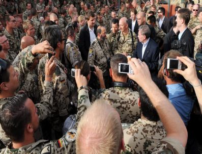 Afghamıstan German Presıdent Koehler Vısıts