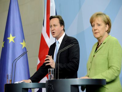 Germany Brıtısh Prıme Mınıster Cameron