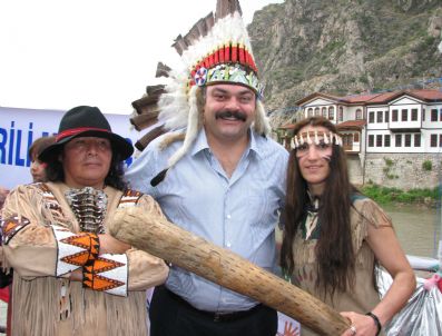 KıZıLDERILI - Amasya'da Kızılderili Rüzgarı Esti