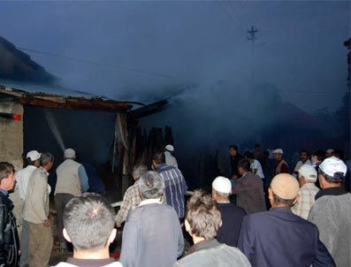 Kastamonu'da korkutan yangın
