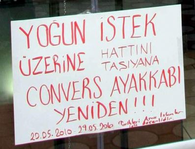 CONVERSE - Hattını Değiştirene Ayakkabı Bedava