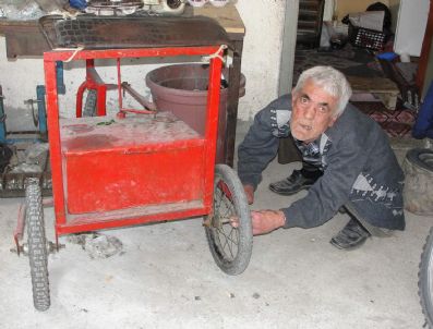 SARıKÖY - Özürlü Tamircinin Örnek Çalışma Azmi