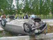 Harmancık'ta Trafik Kazası: 2 Yaralı