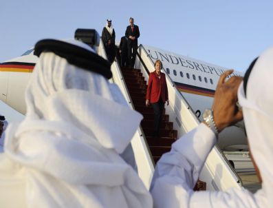 Uae Germany Dıplomacy Merkel