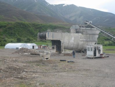 Yedisu-karlıova Yolu İçin Şantiye Kuruldu