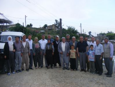 AHMET ÖZEN - Mhp Çukurova İlçe Başkanı İbrahim Kara'nın Köy Gezileri