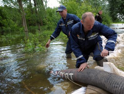 Poland Flood Ukraıne Fıremen