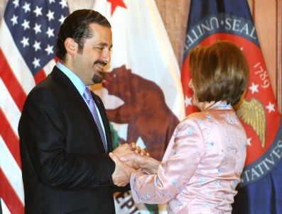 NANCY PELOSI - Usa Lebanon Pelosı Harırı