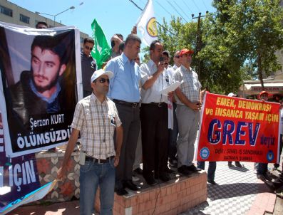 KAMU EMEKÇILERI SENDIKALARı KONFEDERASYONU - Batman'da Kesk'in İş Bırakma Eylemi