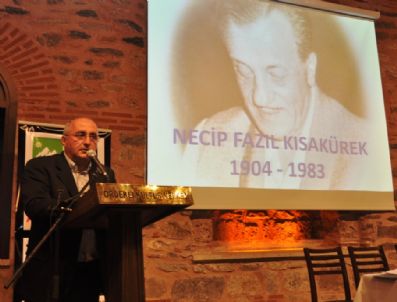 FARUK ANBARCıOĞLU - Bursa Kent Konseyi Necip Fazıl'ı andı