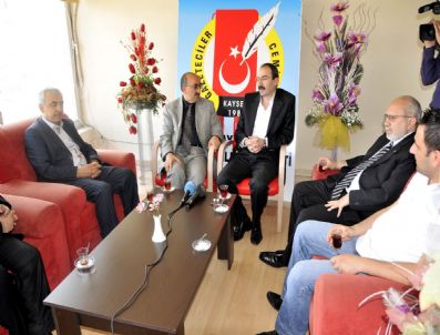 DADALOĞLU - Gazeteciler Cemiyeti'ne 'Hayırlı Olsun' Ziyaretleri