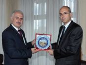 Polonya'nın Ankara Büyükelçisi Marcin Wilczek Rektör Koçak'ı Ziyaret Etti