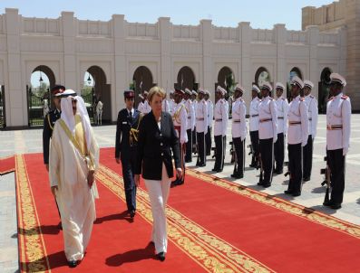 MANAMA - Bahraın Germany Merkel Dıplomacy