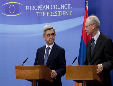 BARROSO - Belgıum Eu Councıl Armenıa Presıdent Vısıt