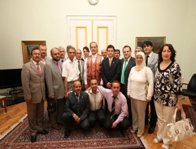 TAHTAKALE - Dağder'den Başkan Altepe'ye Teşekkür Ziyareti
