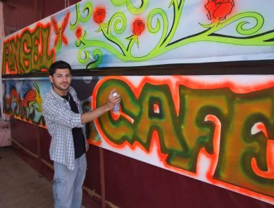 Grafiti Sanatını Marmaris'e Taşıdı