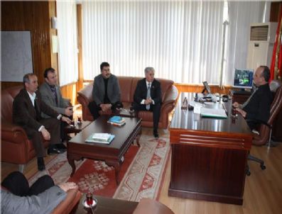 CAVIT ÖZTÜRK - Kızılay'dan Başkan Öztürk'e Ziyaret
