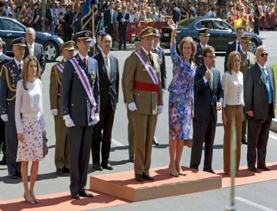 QUEEN SOFIA - Spaın Armed Forces Day