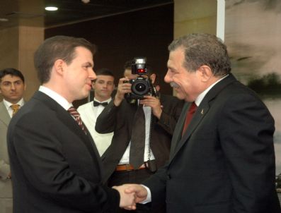 YILMAZ ERDOĞAN - Vali Güler'den Veda Resepsiyonu