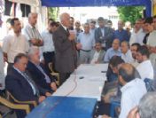 Ak Partililer İhh Çadırını Ziyaret Etti