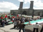 Sivil Toplum Platformundan İsrail Protestosu