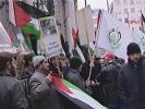 Taksim'de İsrail Protestosu
