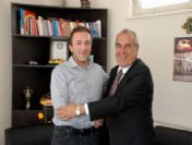 Suşehri Belediye Başkanı Sedat Sel Ak Parti İlçe Başkanını Ziyaret Etti