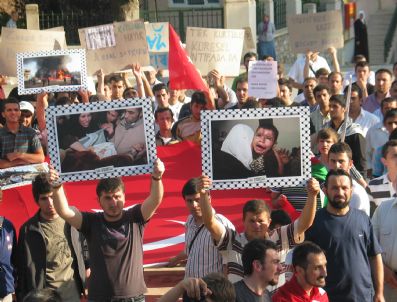 Bilecik'te İsrail Protestosu