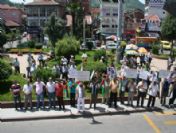 Devrek'te İsrail Protesto Edildi