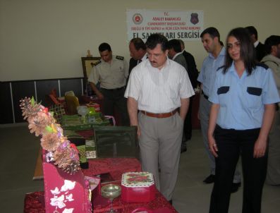 İBRAHIM BALLı - Ereğli'de Tutuklu Ve Hükümlülerden Sergi