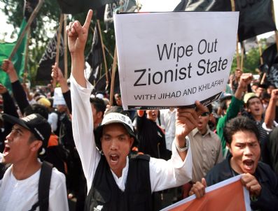 JAKARTA - Indonesıa Israel Muslım Protest