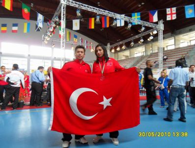 Kayserili Milli Sporcu Avrupa 3.'sü Oldu