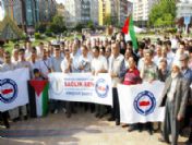 Kırşehir Memur-sen İsrail'i Protesto Etti