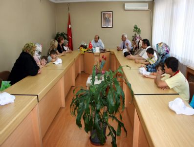 OSMAN EKŞI - Lösev'li Çocuklardan Kdz. Ereğli Protokolüne Ziyaret