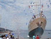 43 Metrelik Gulet Denize İndirildi