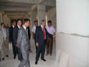 Vali Karaloğlu Erciş İlçesinde İnşaat Denetim Yaptı