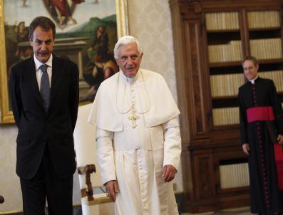 JOSE LUIS RODRIGUEZ ZAPATERO - Vatıcan Spaın Zapatero Vısıt