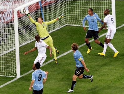NTVSPOR - Fransa ile Uruguay golsüz berabere kaldı